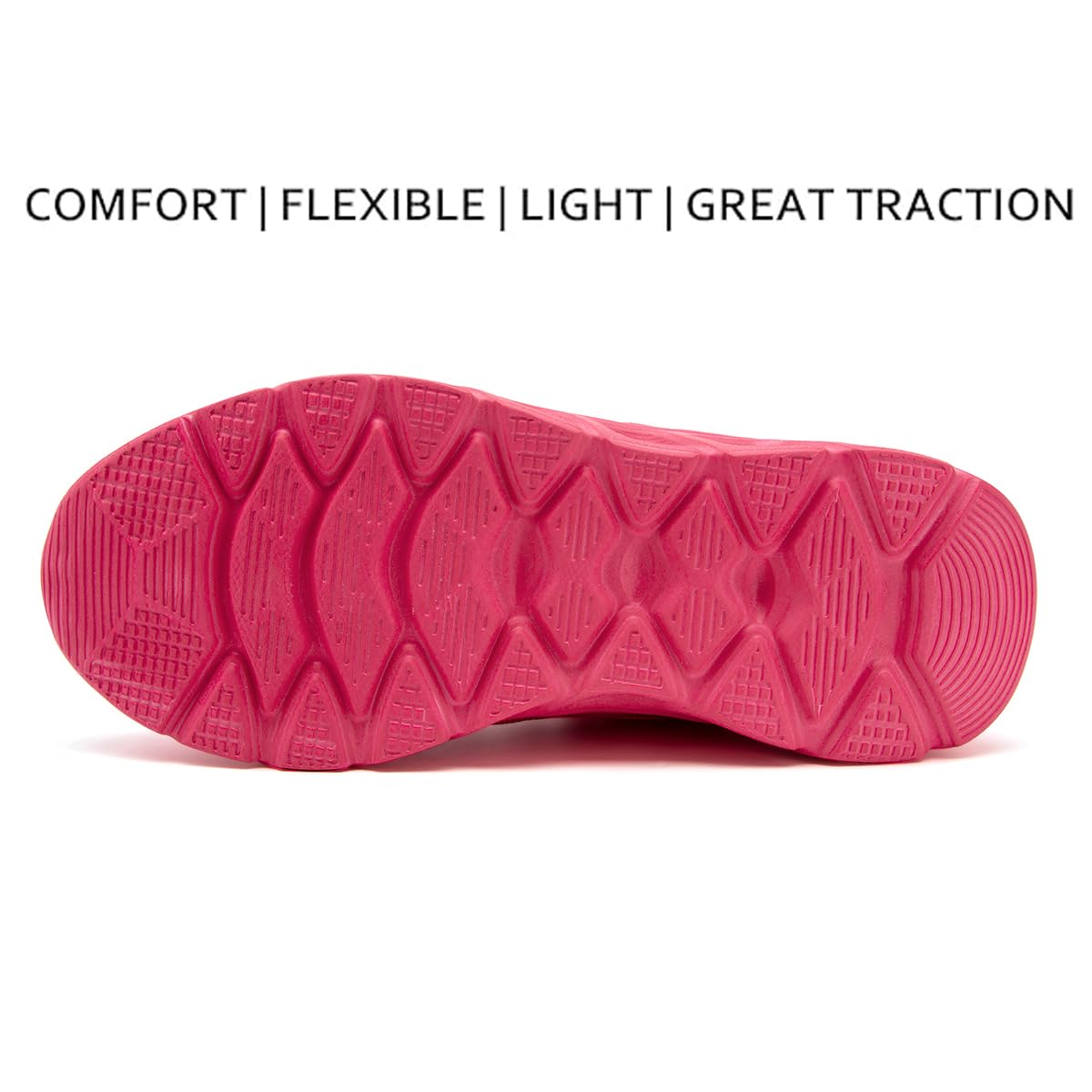EGMPDA Zapatos deportivos para caminar para mujer, zapatos deportivos para correr, informales, a la moda, ligeros, para el trabajo, viajes, gimnasio, deportes, Rojo melocotón, 37.5 EU