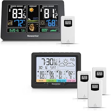 Newentor Weather Station Q3, Weather Stations with 3 Remote Sensors Q5
