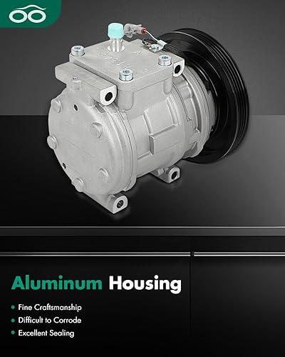 Miniatura 3 de SCITOO Compresor de CA para 1989-1997 Compatible para Geo Prizm para Toyota Corolla 1.6L