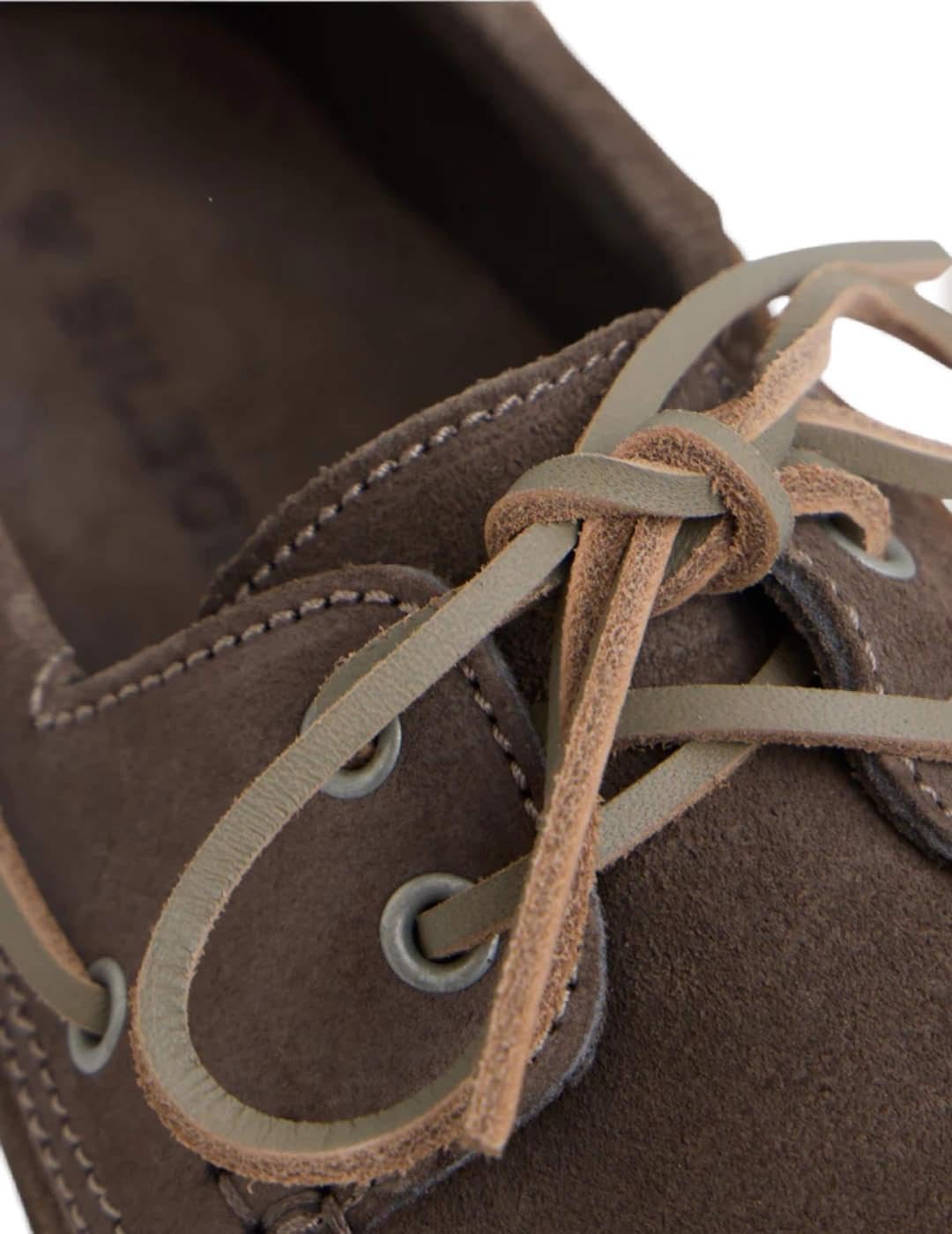 Zapato Sport Nautico Marron
