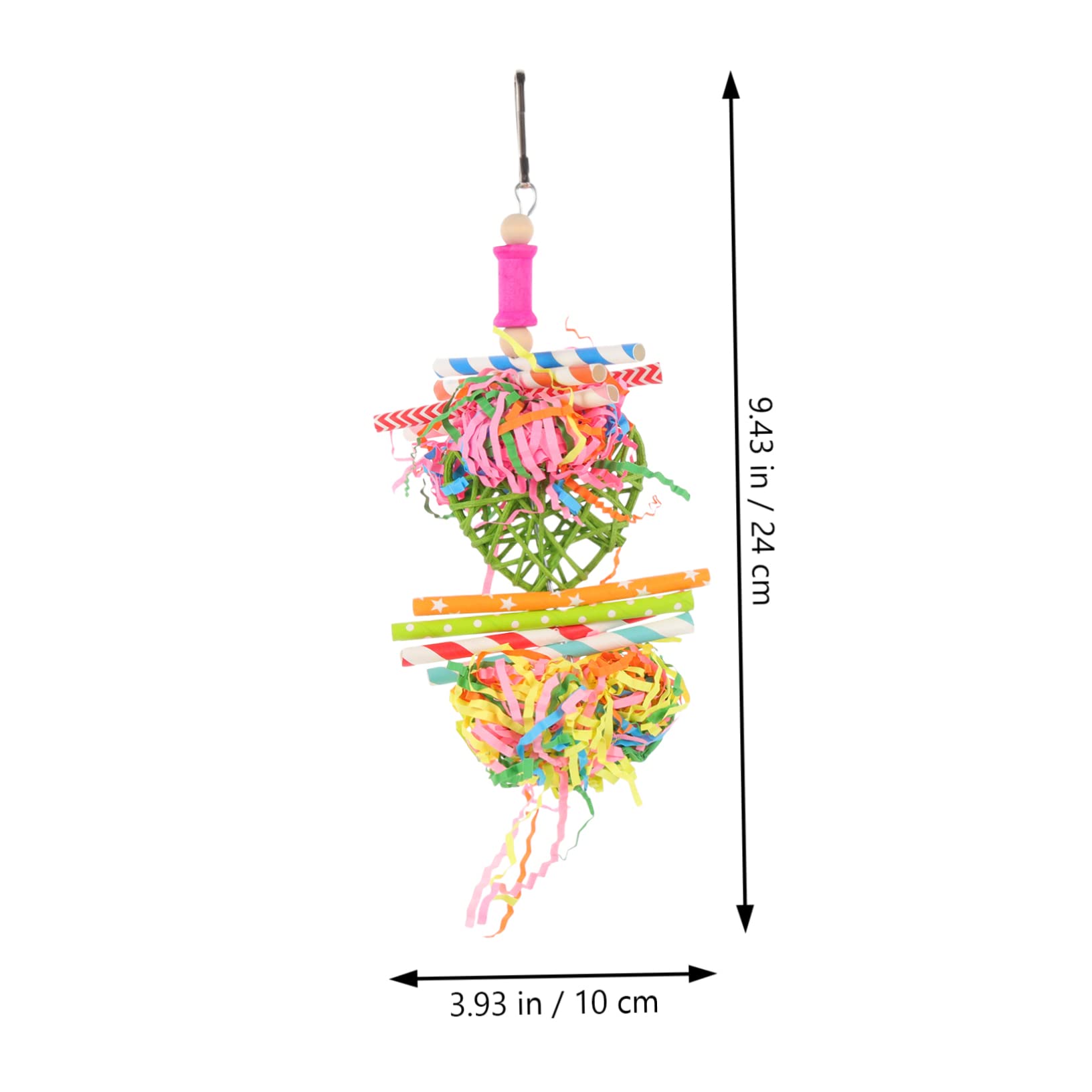 minkissy 16pièces Jouets à Mâcher pour Oiseaux Jouet Aléatoires pour Perroquets Et Petits Oiseaux Aux Morsures Et Sûr pour
