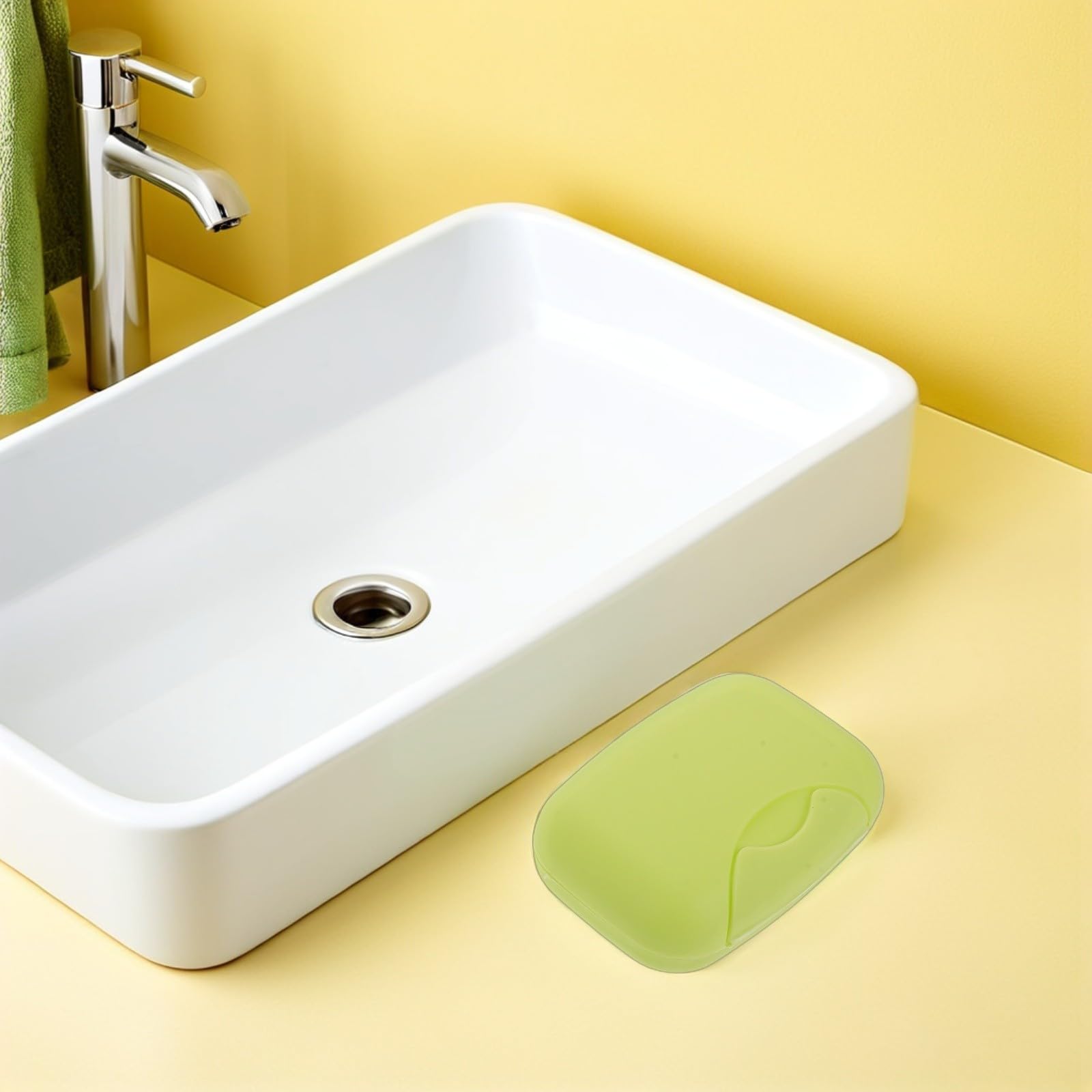 Alipis Jabonera de Viaje Portátil con Tapa, Diseño a Prueba de Fugas, Material Plástico Resistente, Paquete de 30 Piezas para Uso en Exteriores y Viajes