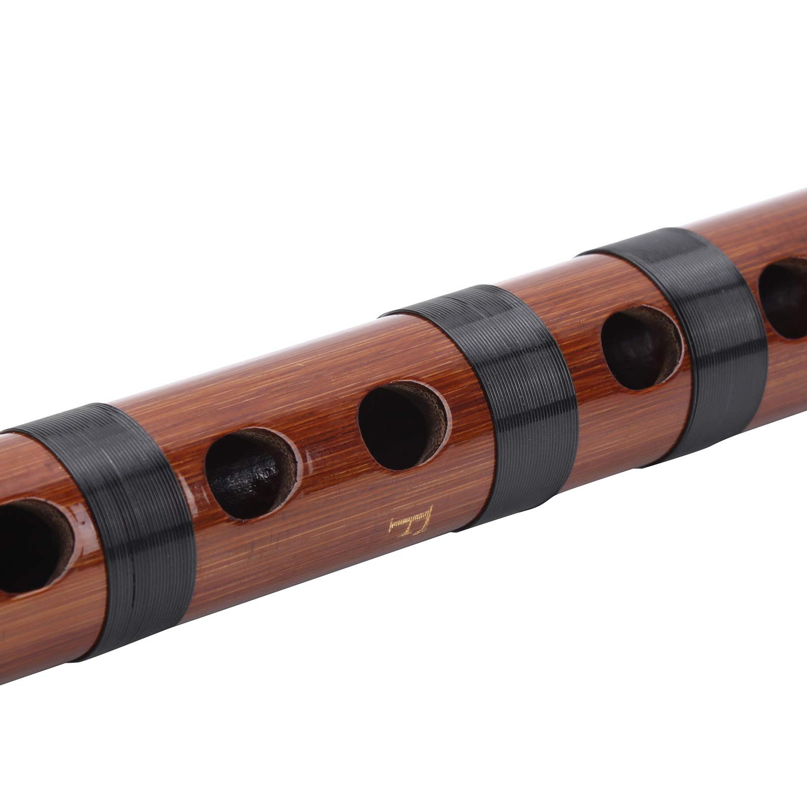 Flûte en bambou F Key 8 ans Flûte en bambou amer chinoise Dizi avec étui de transport