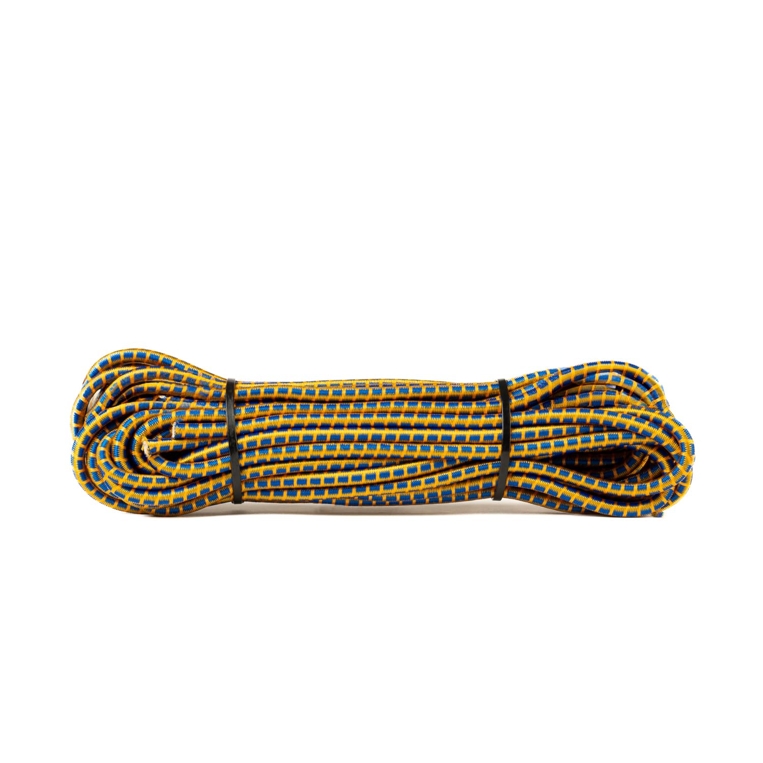 Corda elastica rotonda (6mm, 10M, mix di colori) - Qualità professionale - Resistente alle intemperie e riutilizzabile - Forza di rottura 80kg