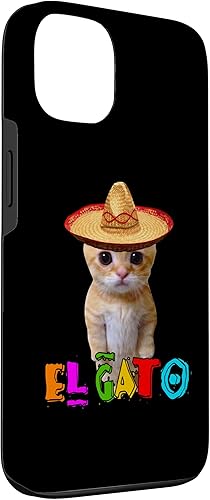 Miniatura 3 de Funda para iPhone 13 El Gato Meme Gato Mexicano Latino Munchkin Kitty Cinco de Mayo