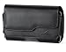 AGOZ Galaxy S8 S9 S10 Holster, Leather Belt Clip Case for Samsung Galaxy S9, Galaxy S8, Galaxy S10, Galaxy Note 10 (NOT Plus), Premium Cell Phone Pouch with Belt Clip & Belt Loops (FITS w/Slim Cover)