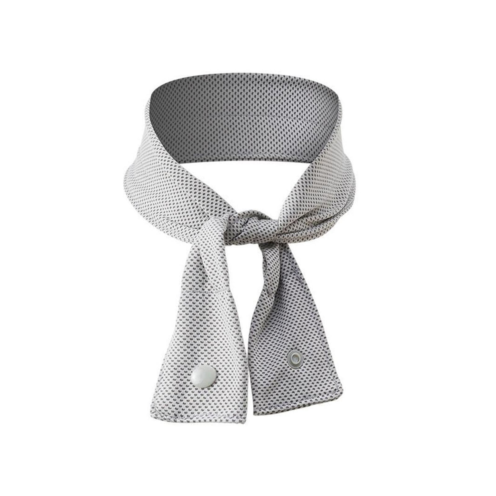 HNULGVI Cooling towel Cooling Ice Scarf Headscarf Cold Towel Belt Cool Feeling(Gray)