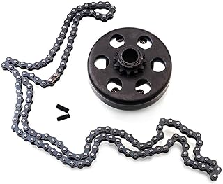 MOOSUN Centrifugal Clutch 3/4" Bore #35 Chain 12 Tooth for Go Karts Mini Bike Replace Parts (12T Centrifugal Clutch with #35 Chain)