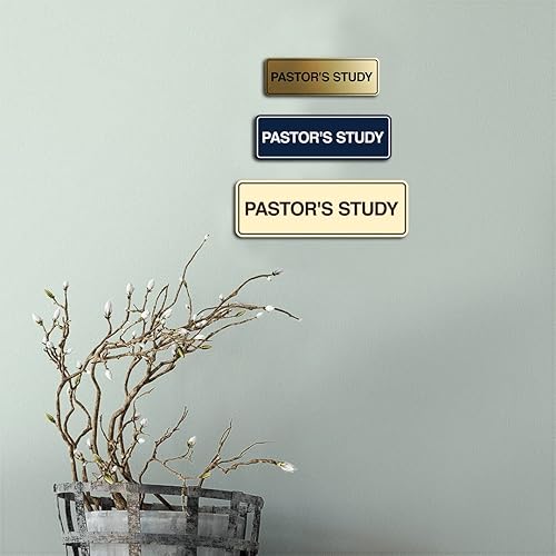 Miniatura 2 de Signs ByLITA Signo de estudio estándar del pastor (negro) - grande