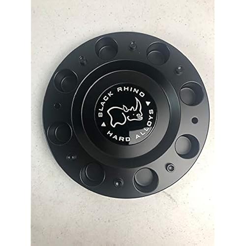 Black Rhino Wheels 1244S01+MB-429 1244C01 Matte Black Wheel Center Cap