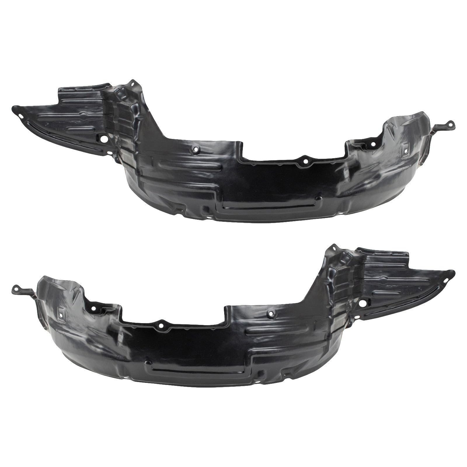 TRQ Front Inner Fender Liner Set | For 2002-2006 Nissan Altima NI1250113 NI1251113