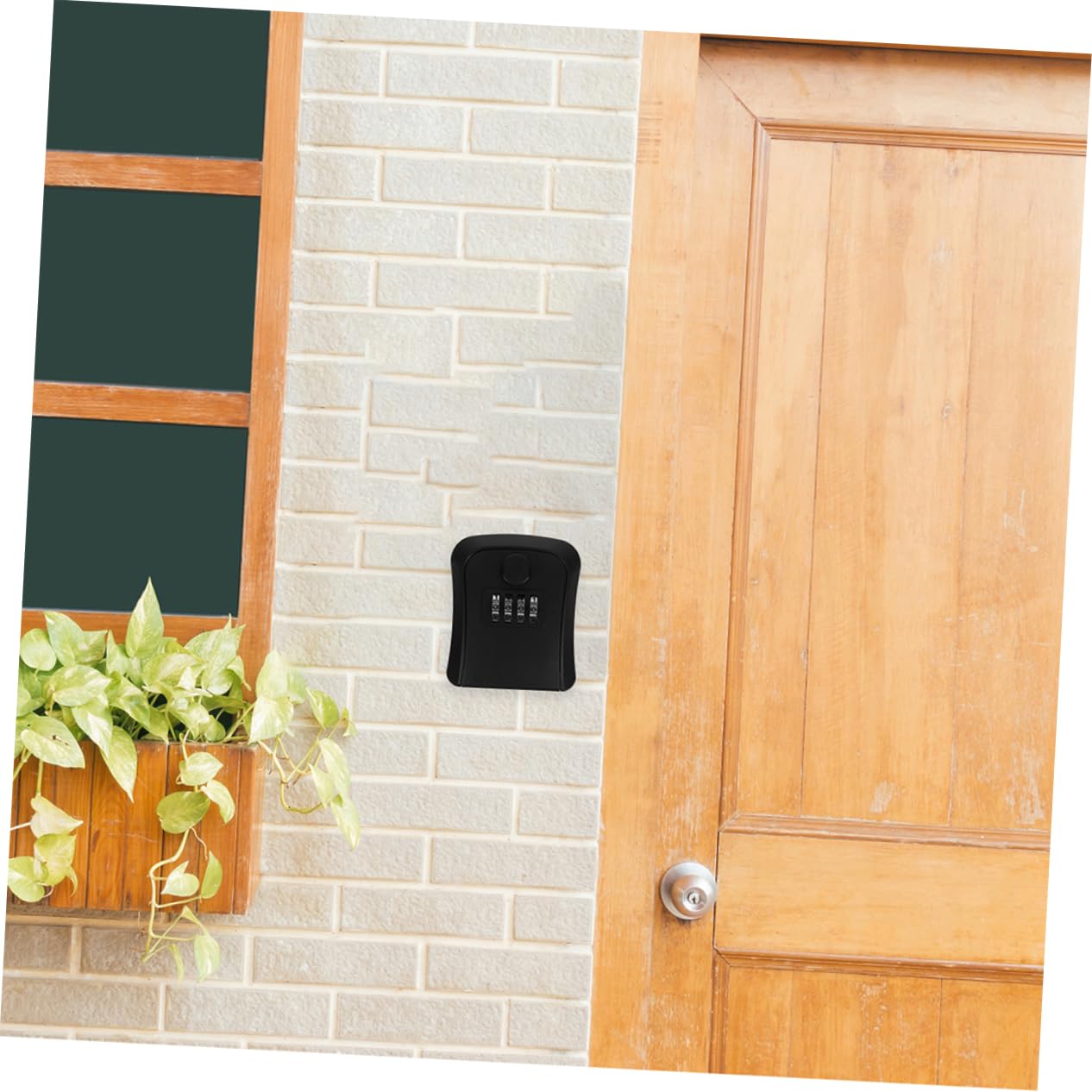 VILLCASE 12piezas Caja De Seguridad para Llaves Combinación Caja De Lock Box Reseteable Diseño Profesional para Almacenamiento De Llaves Exteriores Resistente para Uso Hogares y Oficinas