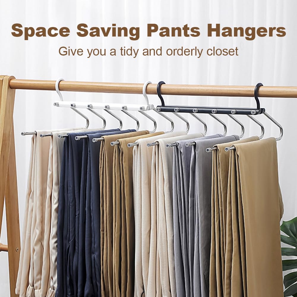 Walnut & Chrome Multi Pant Hanger