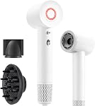 Avanzada Diffuser Hair Dryer, Blow Dryer with Diffuser for Curly Hair | Ionic Care, 450g Compact Design, Cool Shot, Concentrator, Secure Snap-on Diffuser and 4-layer Intake Filter