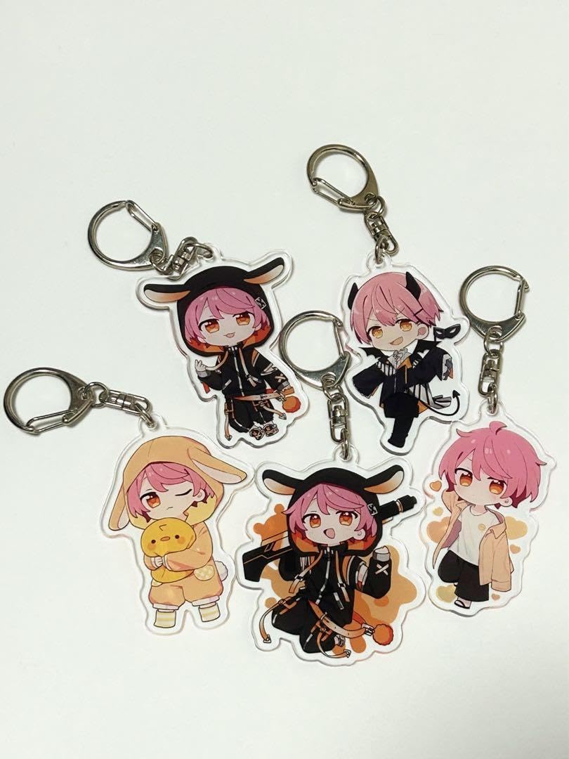 ちょこらび ふぇにくろアクキー ちょこらび ふぇにくろ アクリルキーホルダー