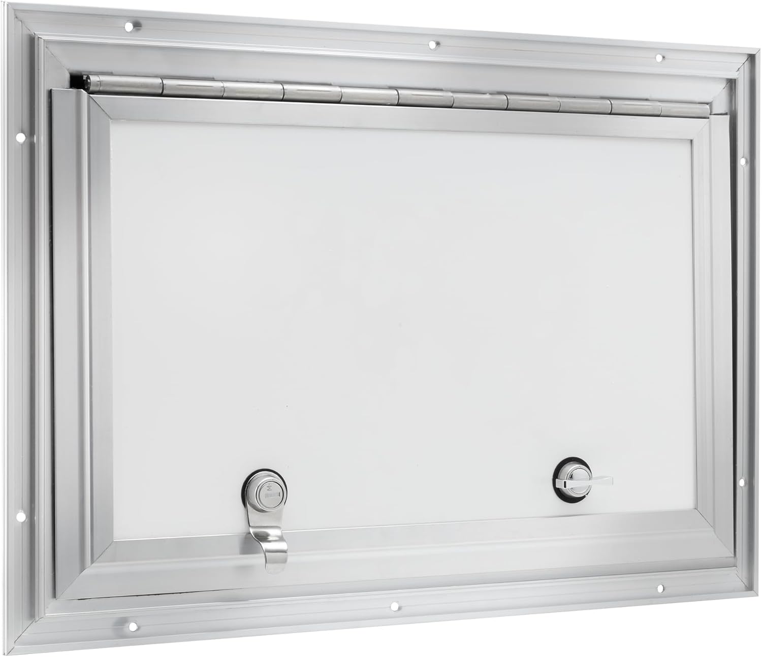 RecPro 18" W x 12" H Square RV Baggage Door | Compartment Storage | RV Storage | Trailer Storage | Camper Storage | Made in America