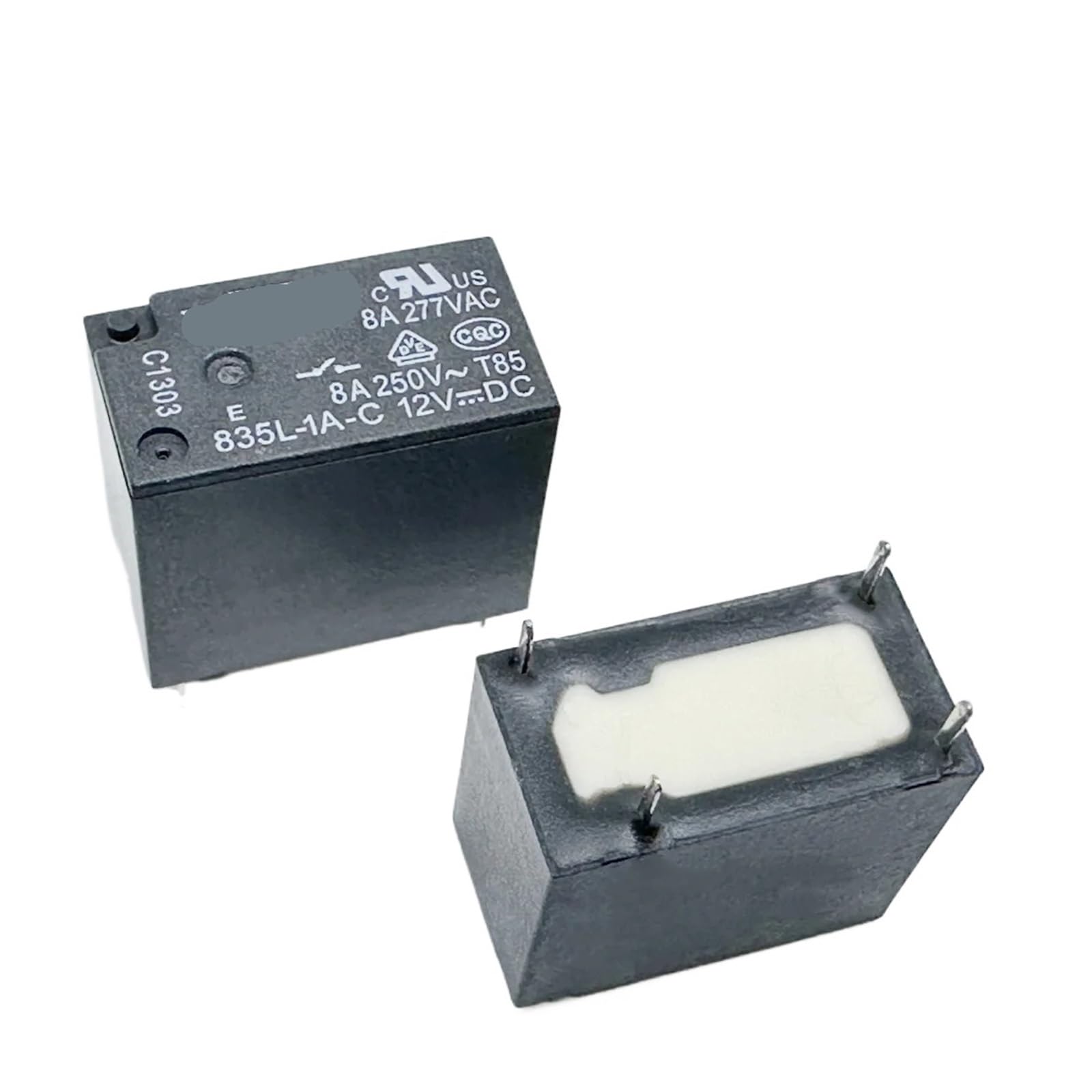 YZWRWRMKTB 1pc 835L-1A-C 12VDC (32F-1A) Relay 4pins