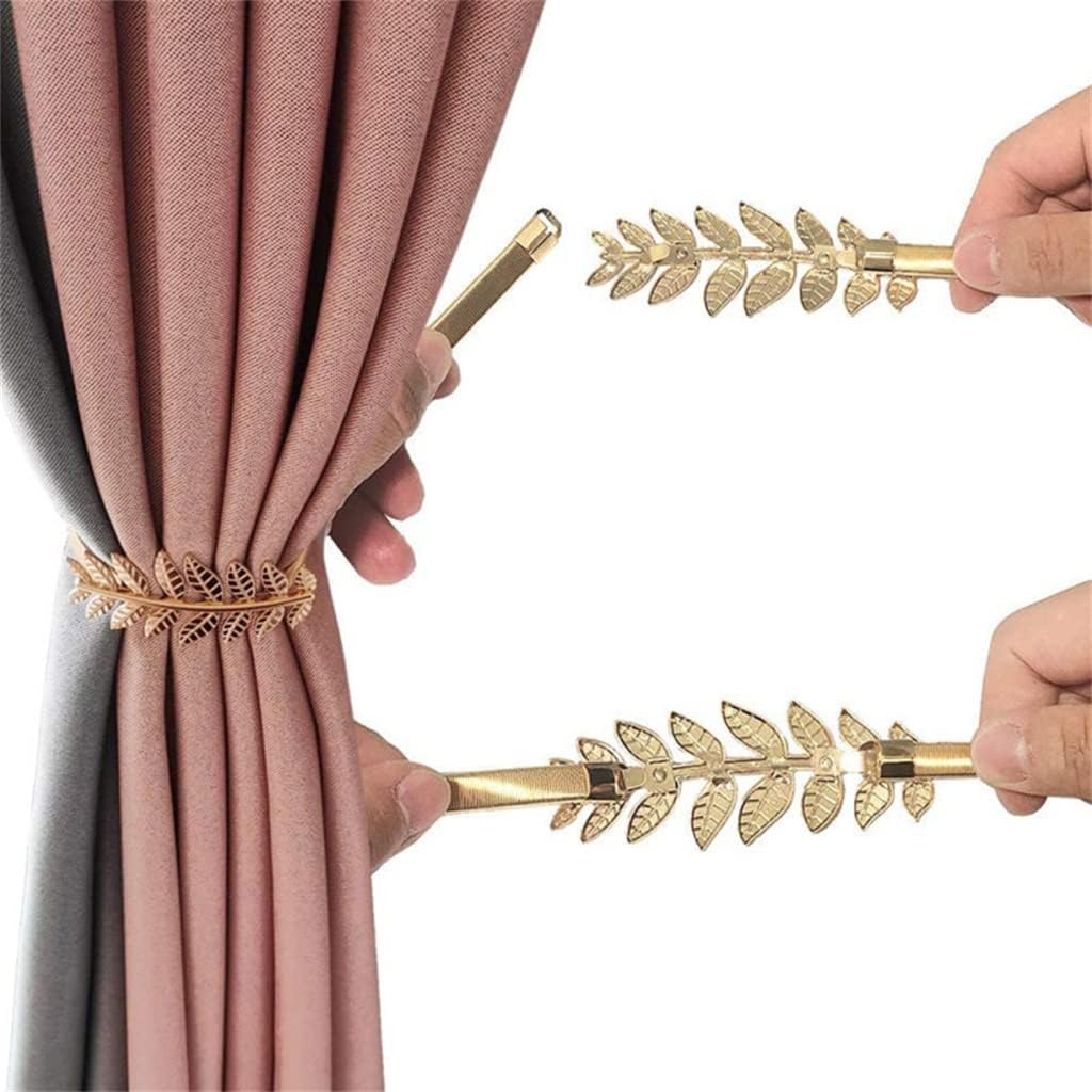 FMURY 2 Pack Curtain Buckle Curtain Curtain Tie Curtain Tie Clip Curtain Rope Tie Curtain Tie Curtain Buckle Window