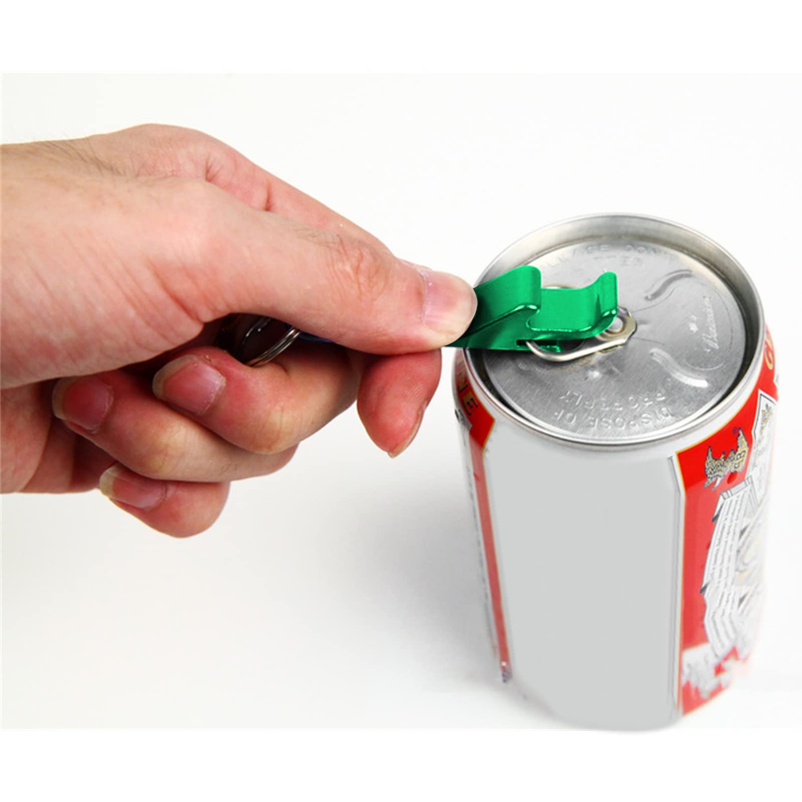 Llaveros Abrebotellas De Aluminio - Pack 15 Unidades - Colores Surtidos - Abridor De Cervezas Y Latas - Ideal Para Regalo