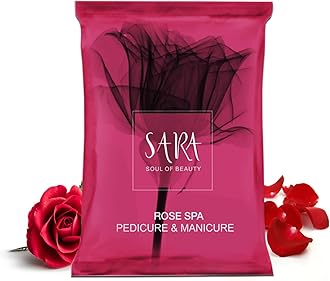 Sara Rose SPA Pedicure Manicure Kit For Soft & Relaxed Hands and Feet, (50gm)