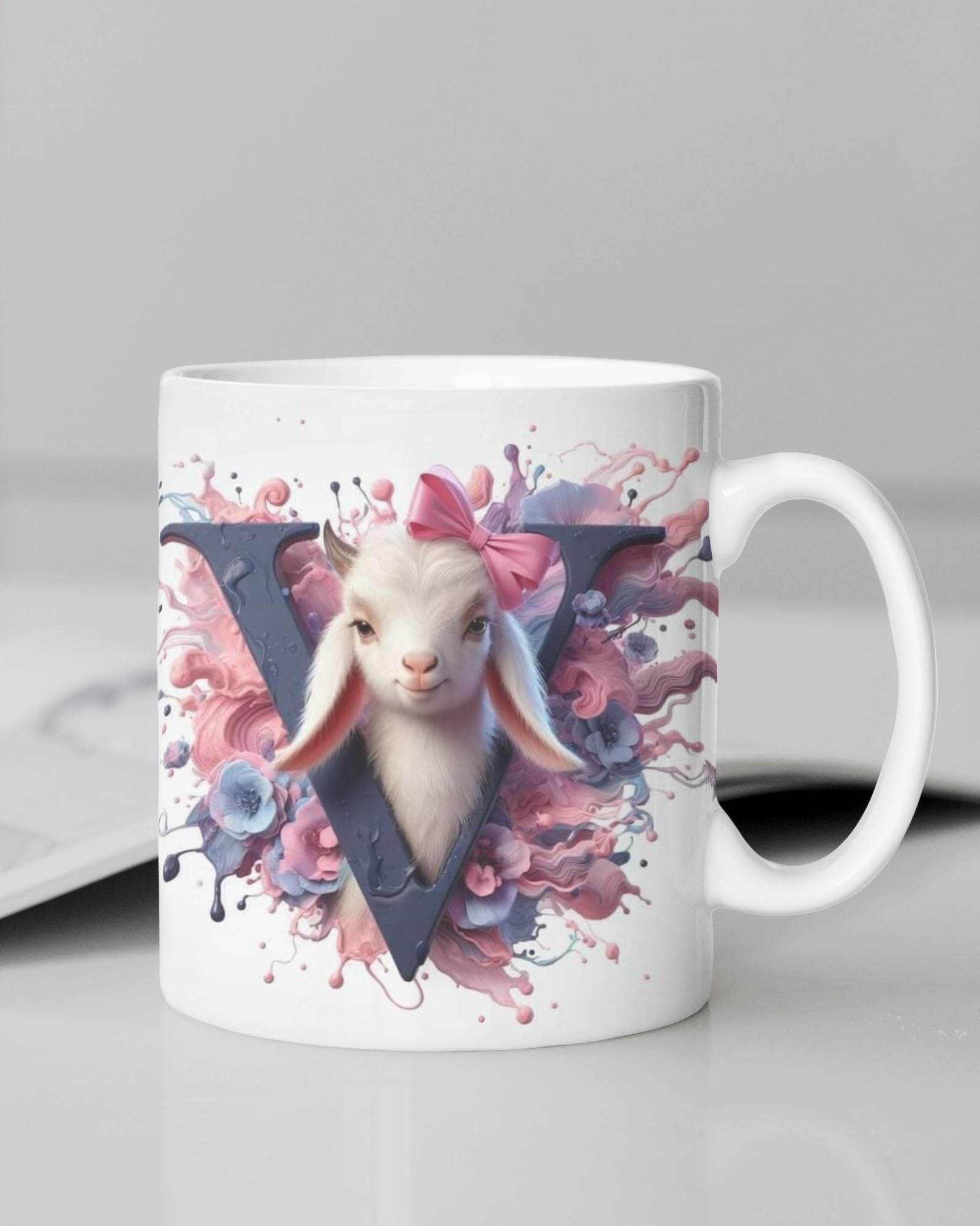 Naksh Enterprise Unicorn Kids Baby Girl Letters Printed II School Lover II Milk Cup II 11oz Ceramic Coffee Mug, Alphabet Gift -80(White - 325 ml) (Unicorn V) (B0D818LLXF) Amazon Price History, Amazon Price Tracker
