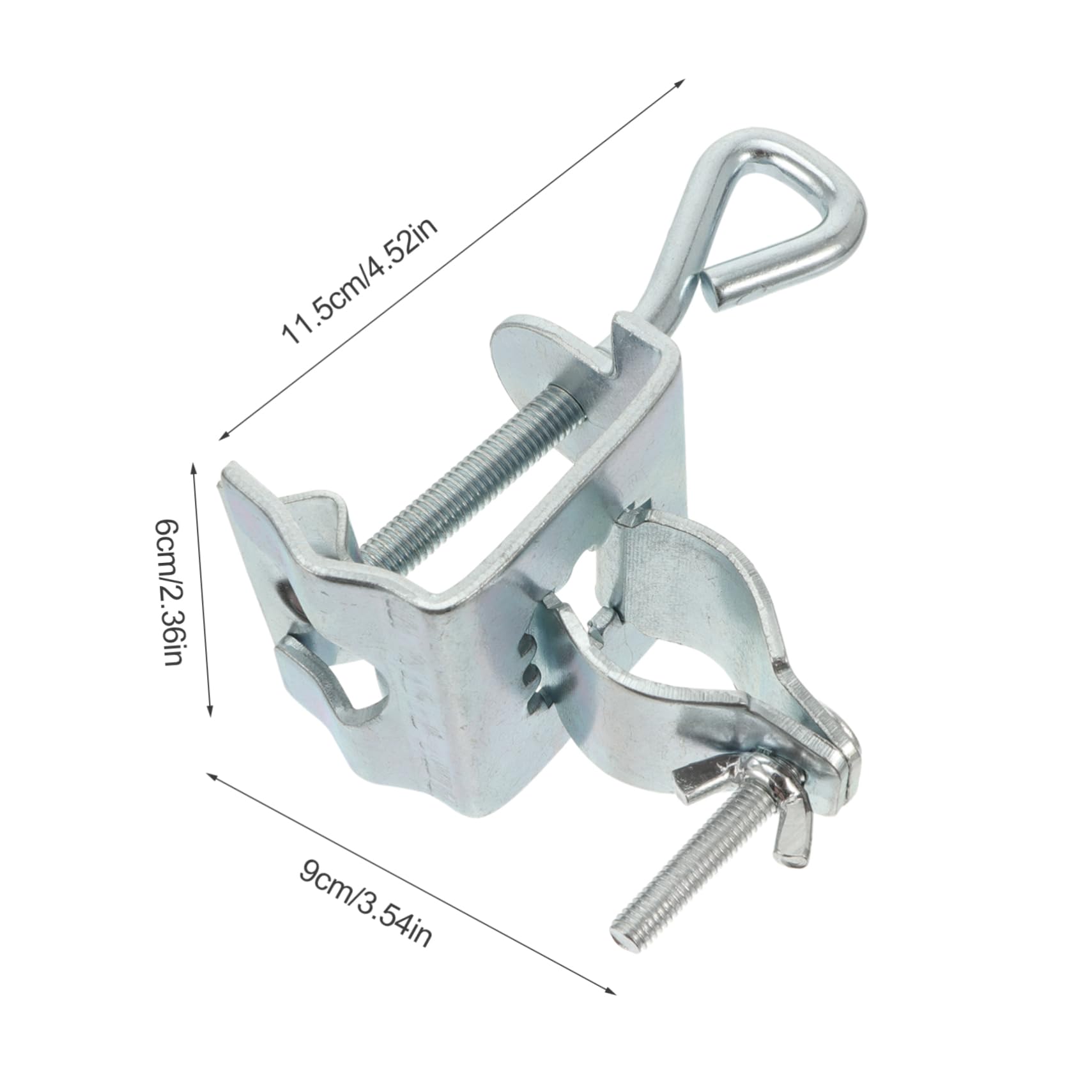 BCOATH Beach Umbrella Clip Umbrella Fixed Beach Umbrella Stand Patio Umbrella Base Parasol Fixed Fitting Patio Umbrella Clamp Parasol Stand Bracket Portable Umbrella Small Alloy