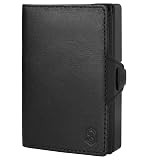 💳 CARTERA PEQUEÑA Y COMPACTO: es un poco más grande que una tarjeta de crédito. Adecuado para hombres y mujeres. ZNAP de Slimpuro se entrega con un envoltorio original y de alta calidad, lo que lo hace una buena idea de regalo.