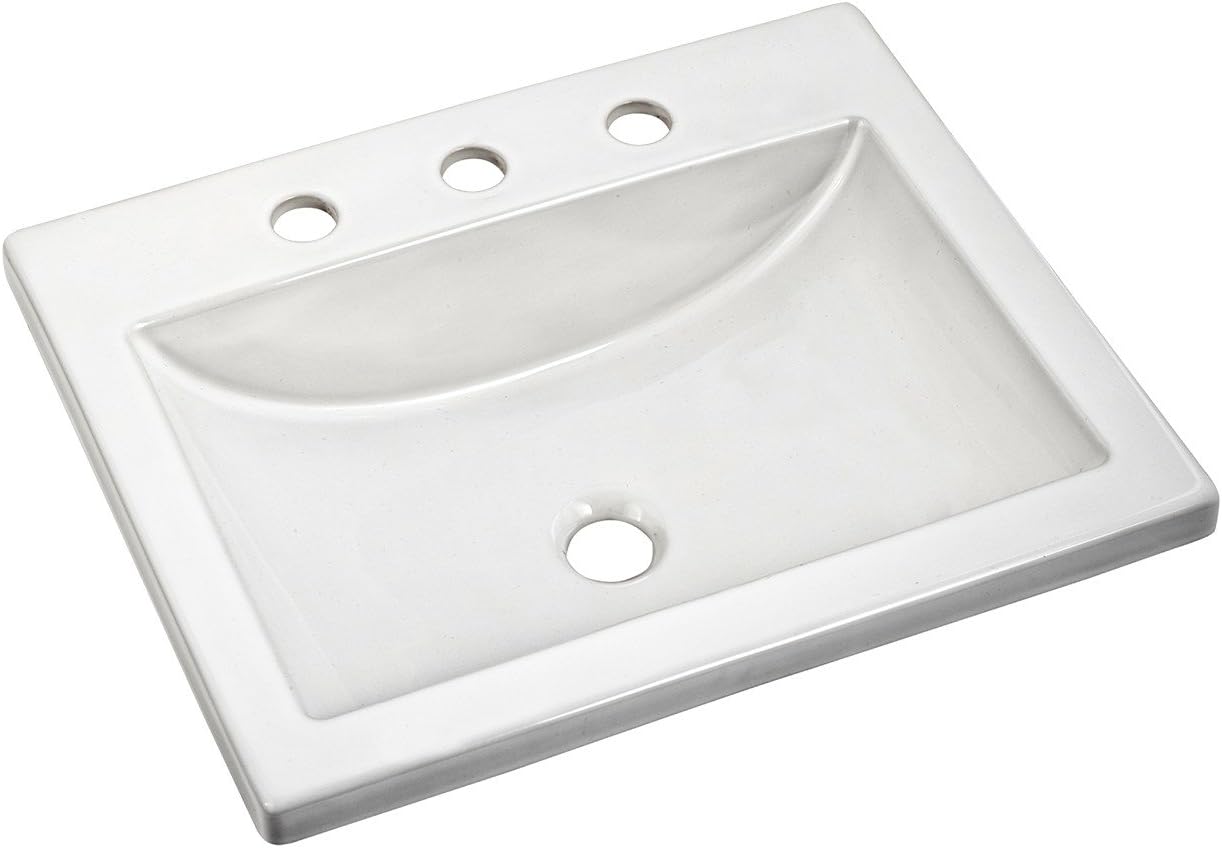 American Standard 0643008.020 Bathroom Sink, 21, White