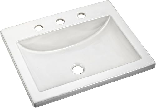 American Standard 0643008.020 Lavabo de baño, 21 pulgadas, blanco