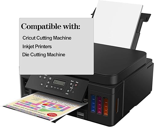 Vista 24 de 50 hojas de cartulina verde de 8.5 x 11 pulgadas, 8.82 oz/m²/92 libras de grosor, papel de cartulina verde grueso para manualidades, tarjetas