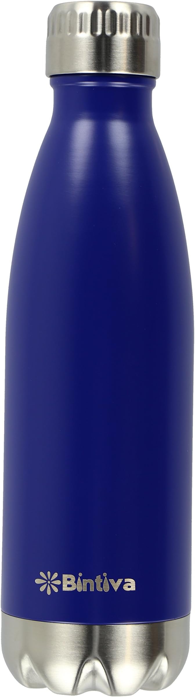 bintiva Sports Water Bottle - Vacuum Insulated, Eco Friendly 18/8 Stainless Steel - Double Wall, Sweat and Toxin Free