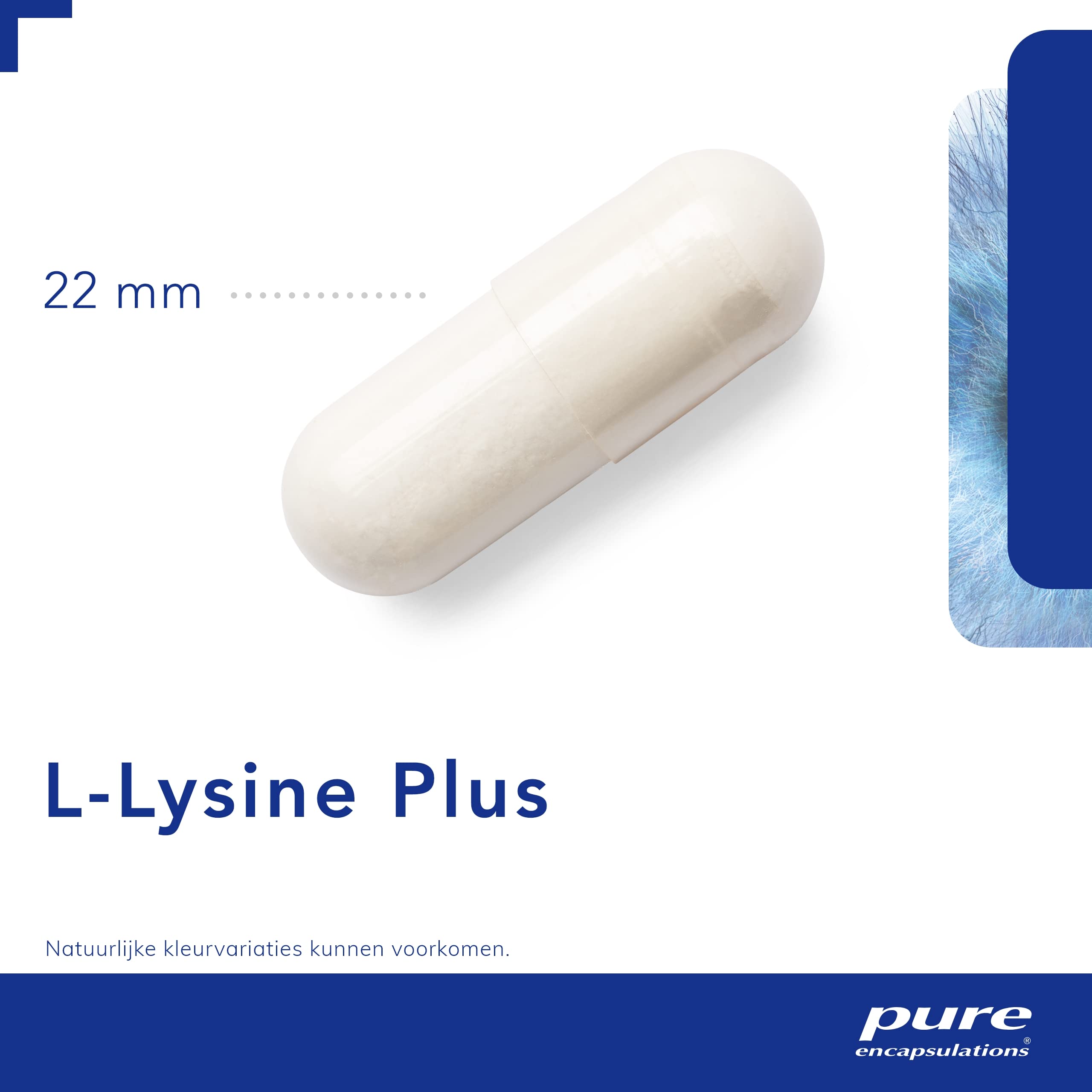 Pure Encapsulations - L-Lysine Plus 1500mg - Doelgerichte Voorziening bij Verhoogde Behoefte - 90 Capsules