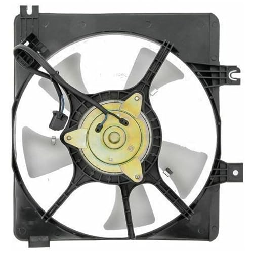 for Mazda 626 1993 1994 1995 AC Condenser Fan Includes MotorBladesShroud w 4 Cyl Engine MA3113101 GA2A61710A