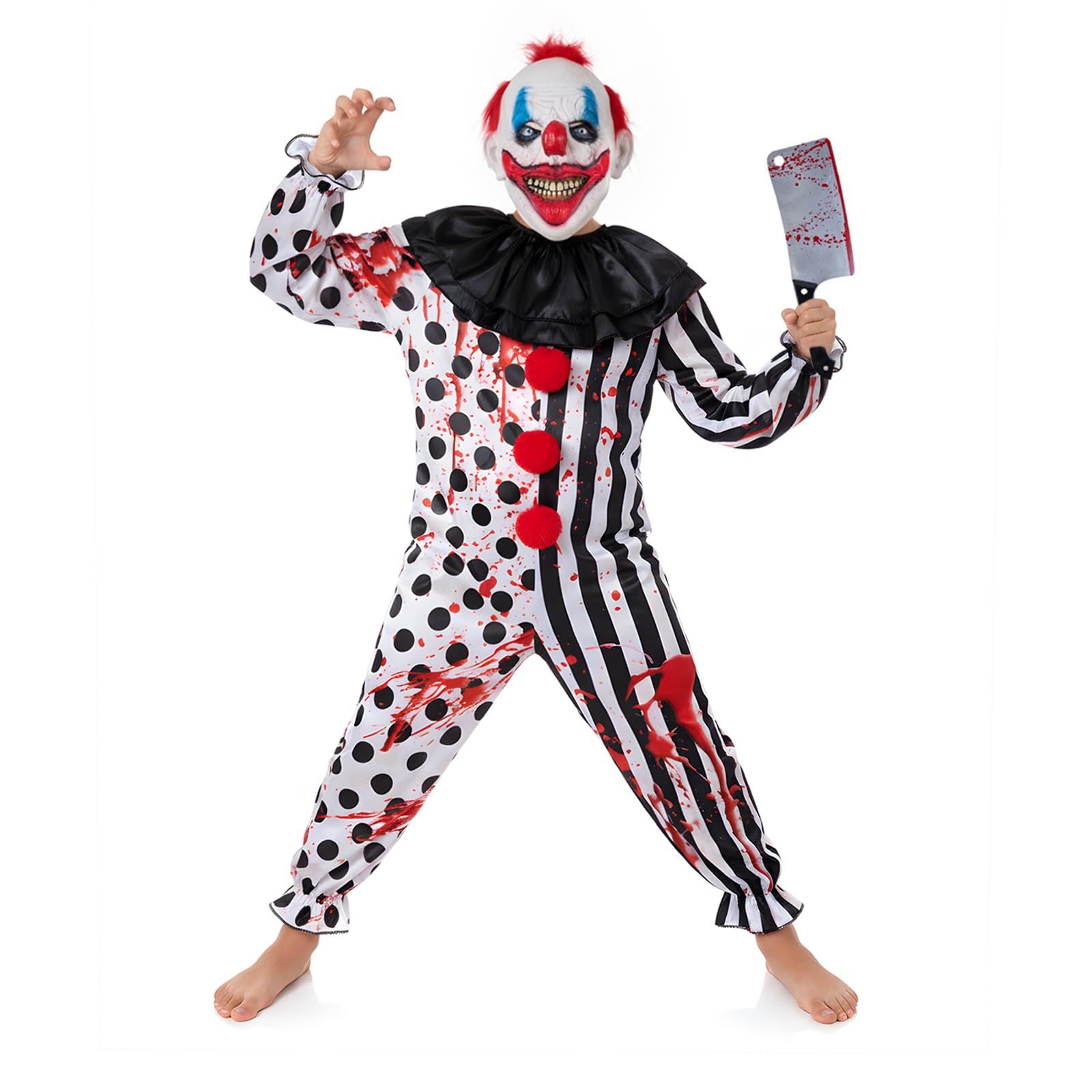 Costume Clown bambino, pagliaccio, per Carnevale