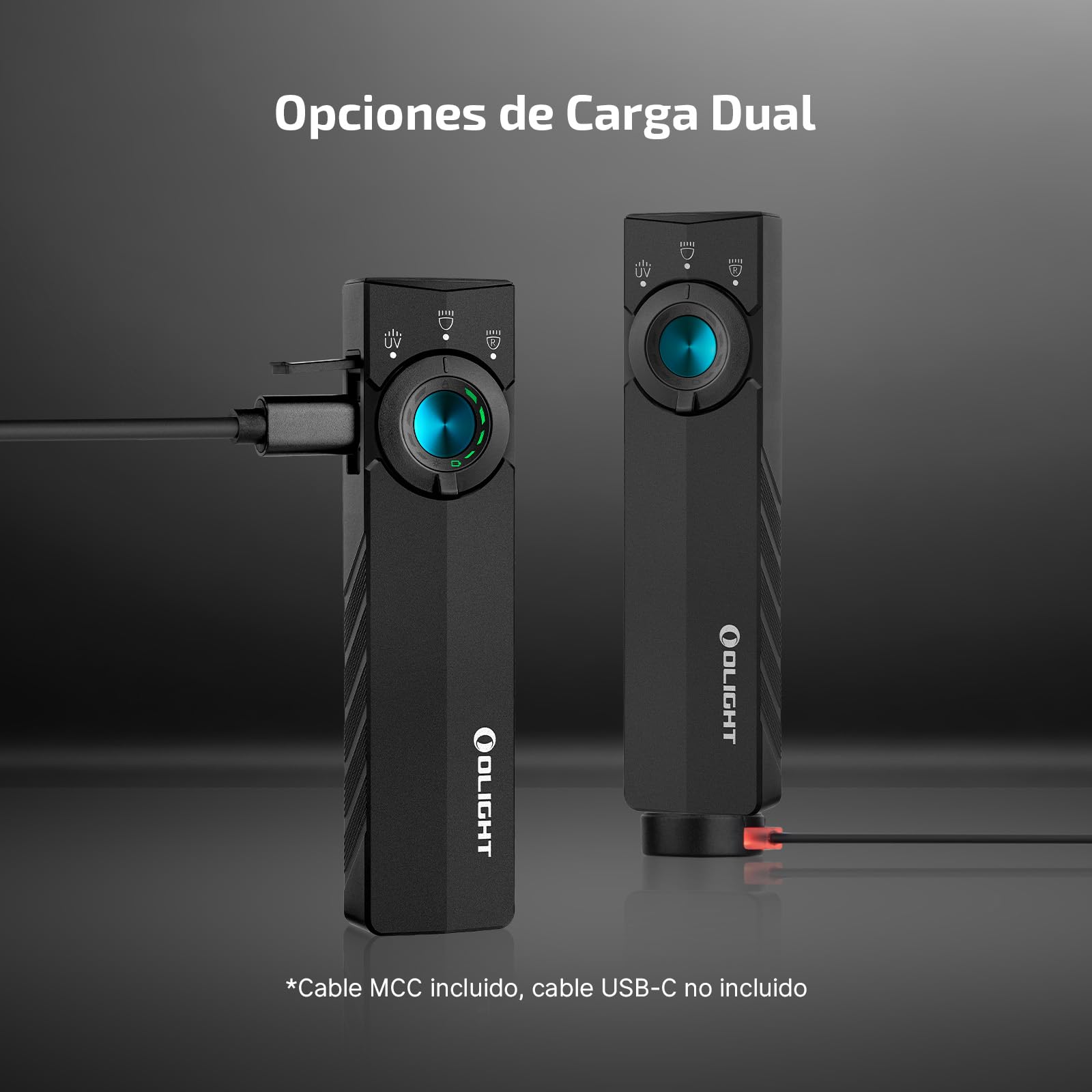 OLIGHT ArkPro Lite Pequeña linterna, con luz roja para señal SOS | 1200 lúmenes, alcance de 93 m, ideal para acampadas y actividades al aire libre, con luz roja para proteger la vista