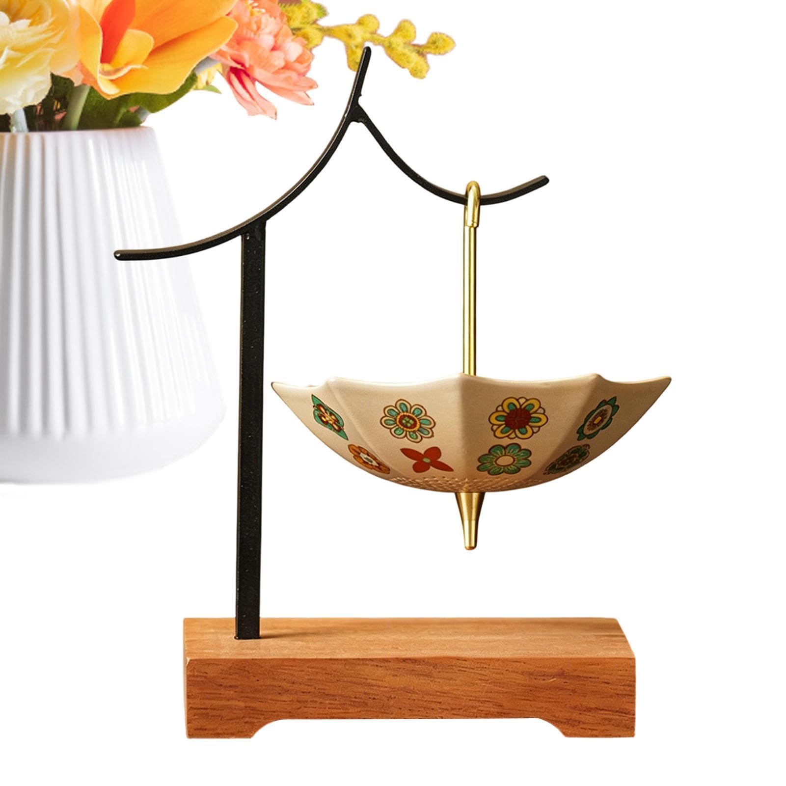 Colador De Té Cerámico Colador Infusor De Cerámica Con Forma De Paraguas Y | Infusor Para Té Apto Para Hervir, Infusionar, Usar En Fregadero, Playa, Oficina, Hogar, Viajes Y Cocina