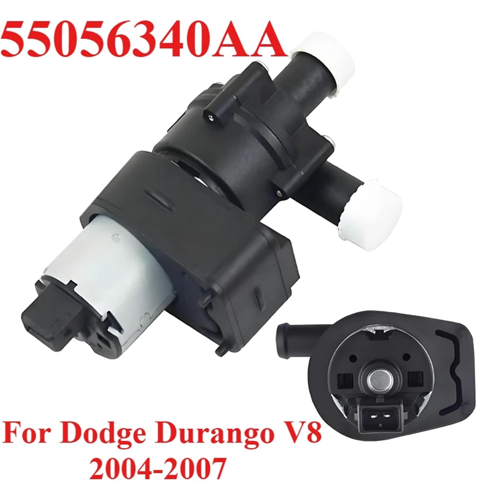 Bomba De Agua Del Motor Bomba de agua auxiliar eléctrica para refrigeración del motor coche para Dodge Durango V8 2004-2007 para Chrysler Aspen 2007 componente