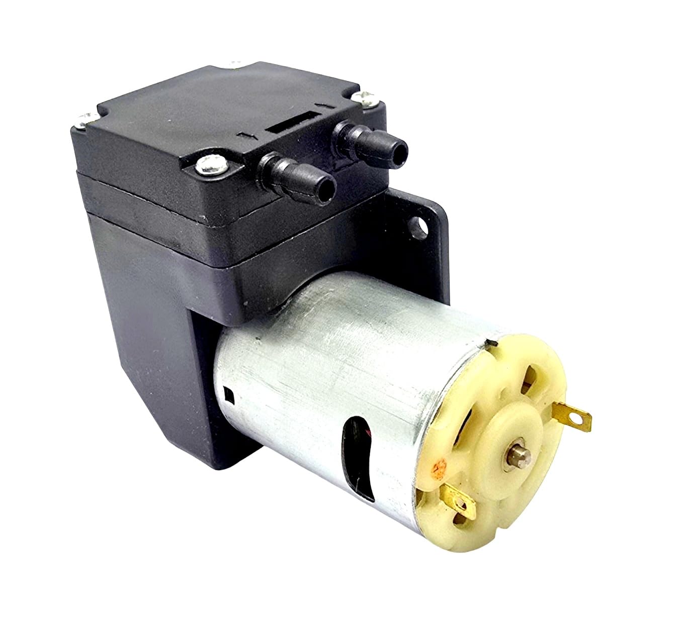 INVENTO 1pcs 12V Mini DC Pump Mini Air Vacuum Piston Pump Micro Diaphragm 8 LPM Flow Rate For Machines DIY Projects-image-18
