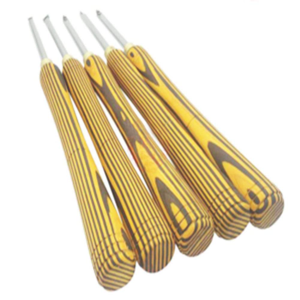 Scalpelli, Set di Utensili for tornio Utensile di troncatura Intercambiabile Utensile di Finitura for tornio in Acciaio Legato for hobbisti del Legno o Fai da Te o Falegname