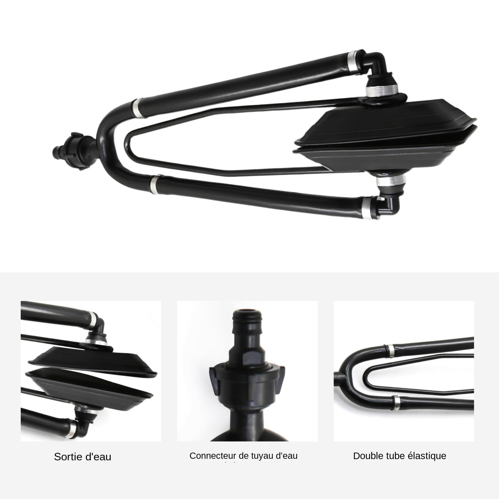 Muffs D'eau Hors-bord - Fusher De Moteur, Pince De Lavage À Moteur De Bateau | Muffs Extérieurs Robustes, Oreilles De Refroidissement, Pince De Nettoyage Du Moteur, Outil De Test Moteur, Système