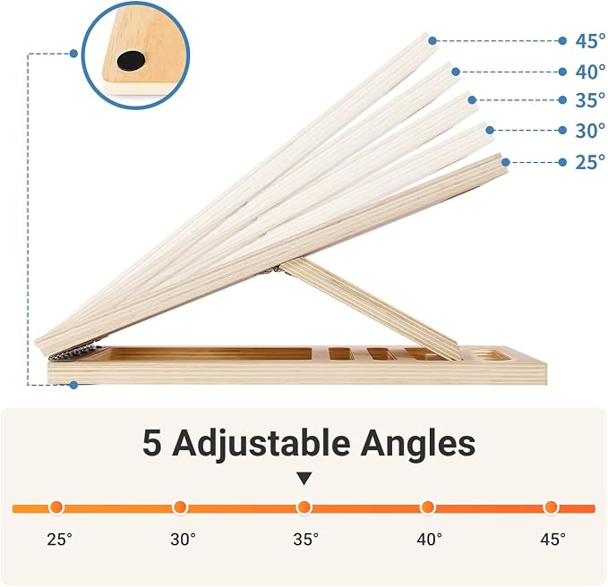 Tabla inclinada ajustable para estiramiento de pantorrillas miniatura 2