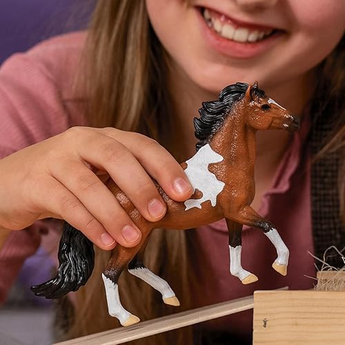 Miniatura 2 de Schleich Horse Club - Figurina de caballo semental Mangalarga Marchador - Figuras de ponis para niñas y niños - Edades de 5+