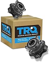 Vista 168 de TRQ Juego de Rodamiento de Rueda Trasera de 2 Piezas y Conjunto de Cubo con Sensor ABS Compatible con Hyundai Sonata 2015-2019 Tucson 2016-2021
