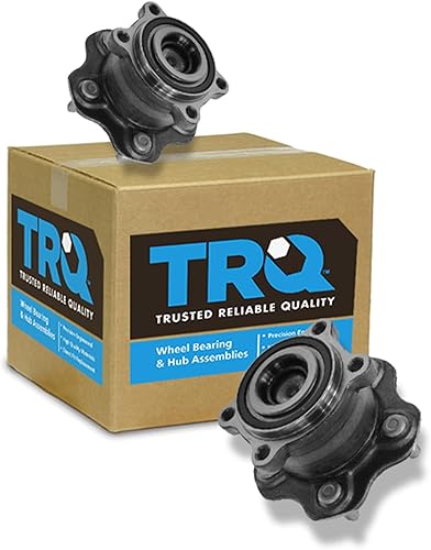 Miniatura 167 de TRQ Juego de 2 rodamientos y bujes de rueda delantera izquierda y derecha compatible con Mazda 6 2014-2019 CX-5 2013-2022