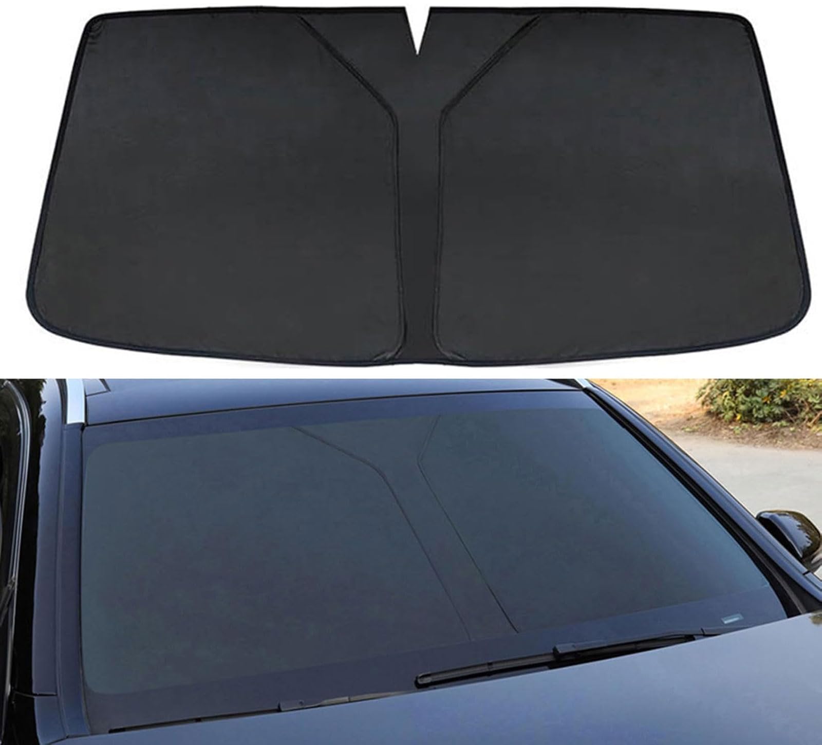 Pare-Soleil Pare-Brise Pour Honda Jazz Hybrid 2020-2023 - Anti-UV, Isolation Thermique, Pliable
