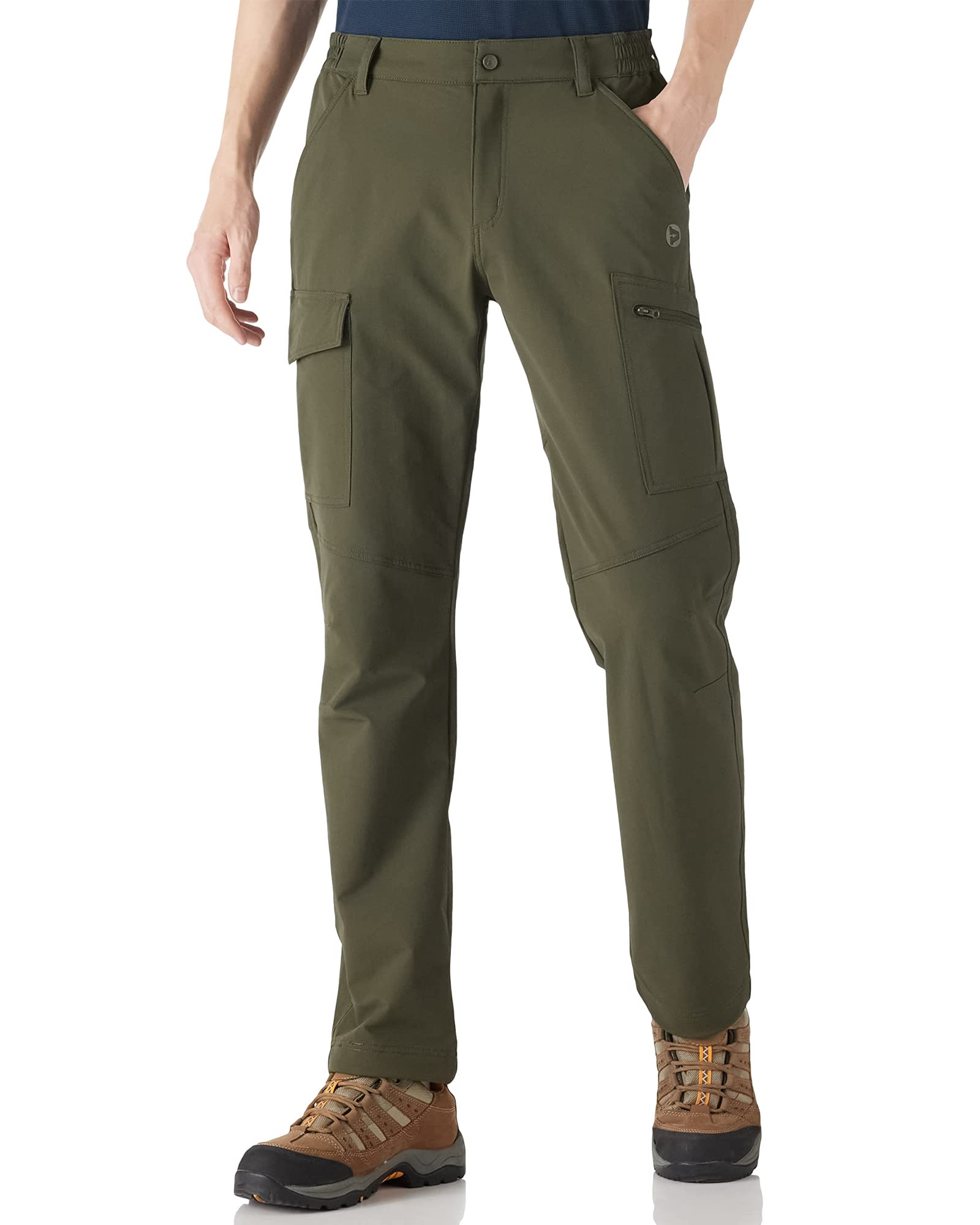 Outdoor Ventures Mens Hiking Pants Lightweight Water Resistant Cargo Work Pants Ripstop Outdoor Pants for Tactical Travel
