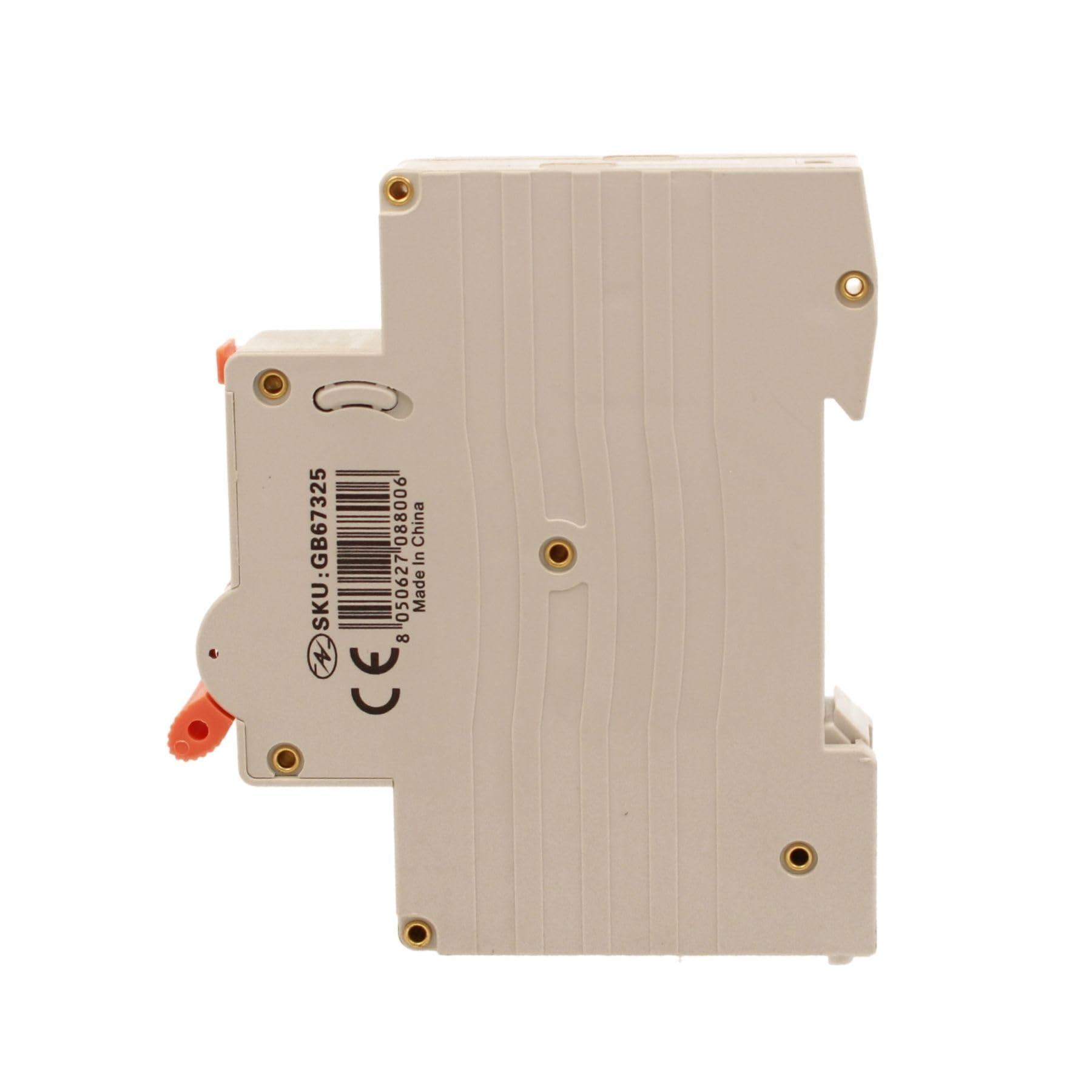 4 interruptores magnetotérmicos diferenciales 1 módulo clase A, 25 A C25, RCBO Slim 1P+N 6 kA 30 mA 220 V, tipo A curva C, serie PL8HT profesional