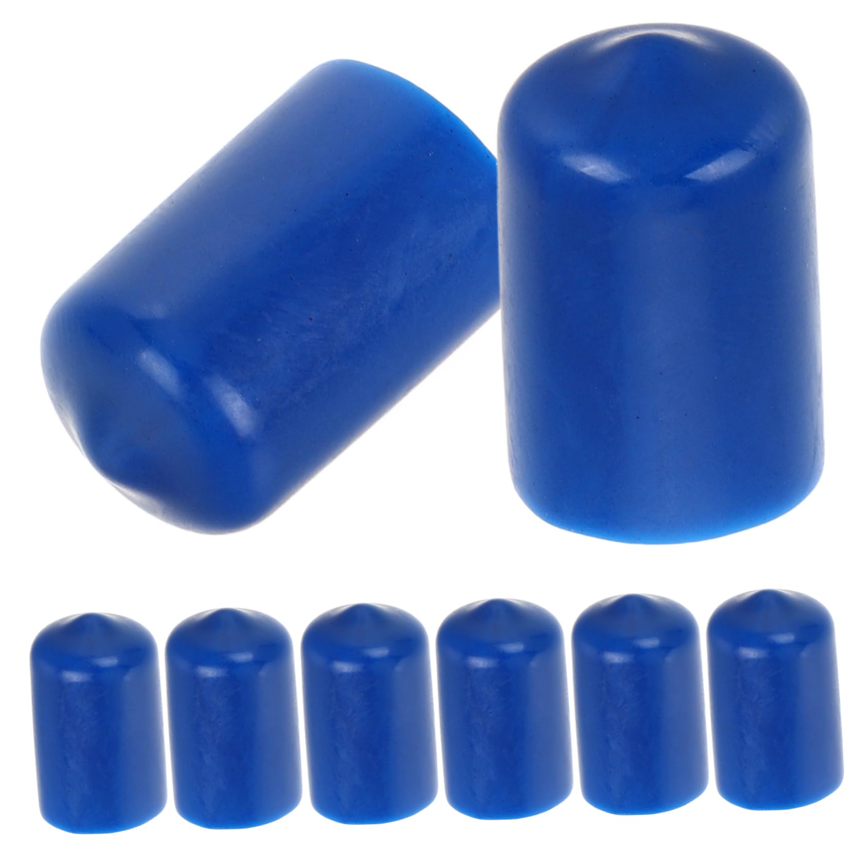 Yardwe Pool Accessories 10pcs Billiard Tip Protectors Non-Slip Feature Elegant Design