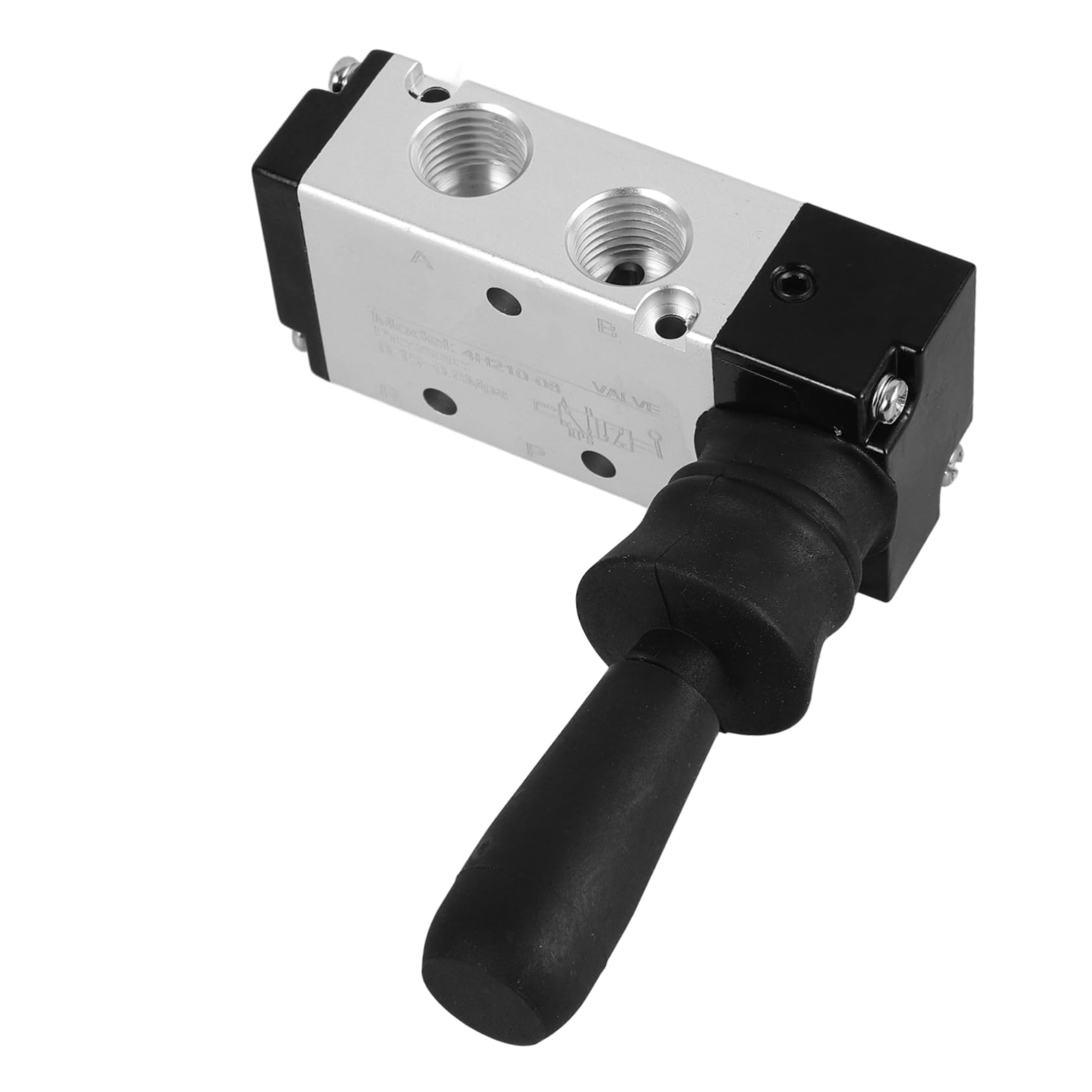 STOBAZA Pneumatic Manual Control Valve Durable Hand Lever Air Valve for Efficient Control Strong Load Bearing Capacity Wear Resistant Mechanical Design Easy Manual Switching
