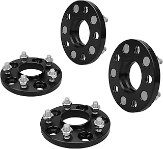 IRONTEK 15mm 5x114.3mmWheel Spacers 5X4.5" to 5X4.5" Hubcentric Spacers [Thread Pitch 12x1.25, Hub Bore 66.1mm] fit for Nissan 350Z 370Z Altima Maxima Rogue, for Infiniti FX35 FX45 G35 I30 J30 4PCS